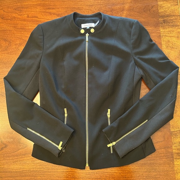 Calvin Klein Black Women's Jacket - Picture 1 of 2